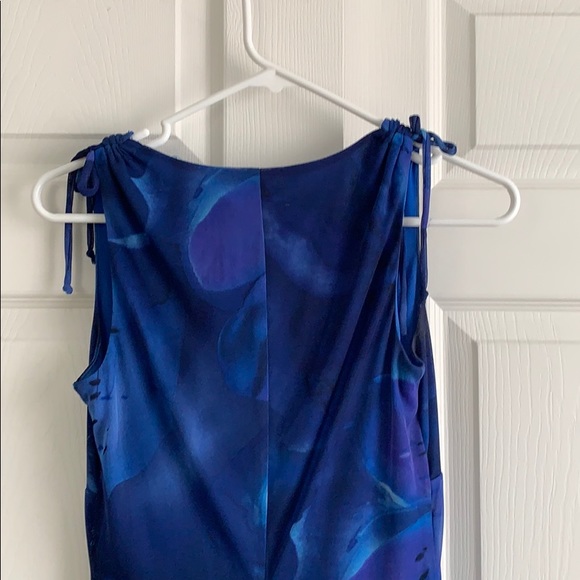 Blue sleeveless dress - Picture 4 of 6